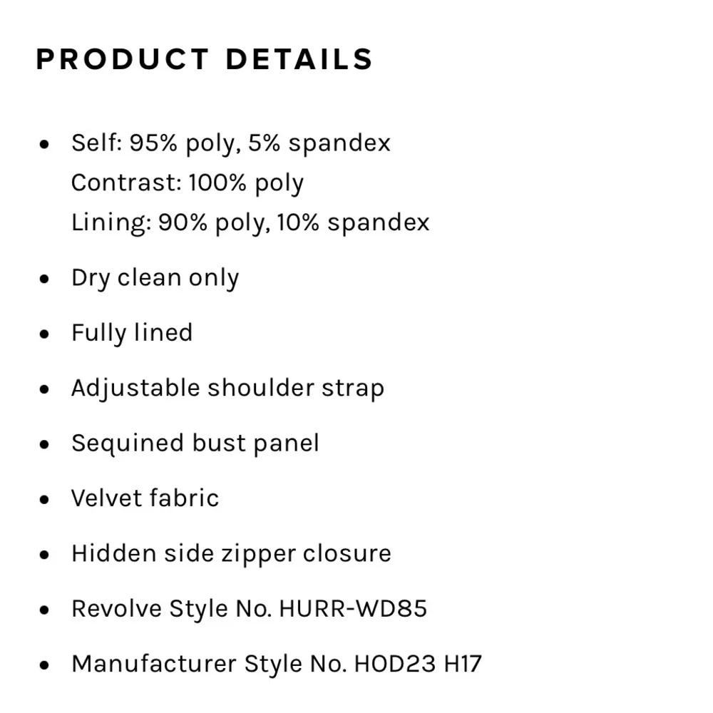 Revolve Holiday Party h:ours Keegan Dress - Picture 4 of 7